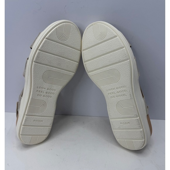 Dr. Scholl's Women's Time Off Sea Slingback Wedge Sandals Gold Size 8.5M NWT - Picture 8 of 8